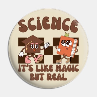 Cute Science Graduation, Scientist Science Teacher Pin