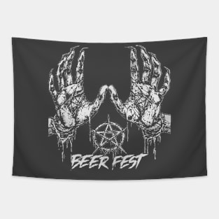 Your Hand Beer Fest Tapestry