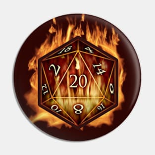 D20 - Infernal Pin