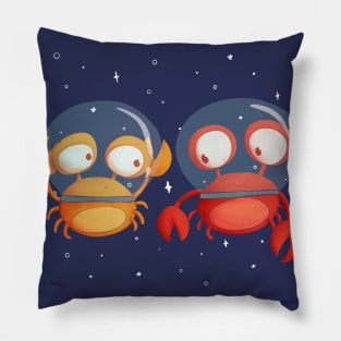 Space Crabs Pillow