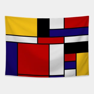 Mondrian De Stijl Tapestry