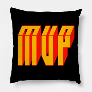 MVP - most valuable player merch, apparel Pillow