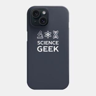 Funny Science Geek T-Shirt Phone Case