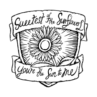 Sun to Me - Illustrated Lyrics - Zach Bryan T-Shirt