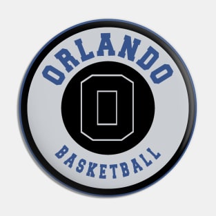 Orlando basketball Pin