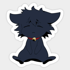 Servamp Kuro Sleepy Ash Cat Servamp Sticker Teepublic It was just an impulse so ash didn't exactly know what made him do it, but he picked up the cat and brought him back home anyway. servamp kuro sleepy ash cat servamp