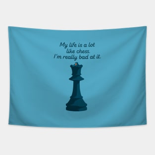 Chess Joke Tapestry