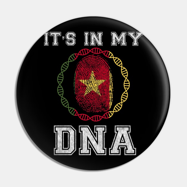 Cameroon  It's In My DNA - Gift for Cameroonian From Cameroon Pin by Country Flags