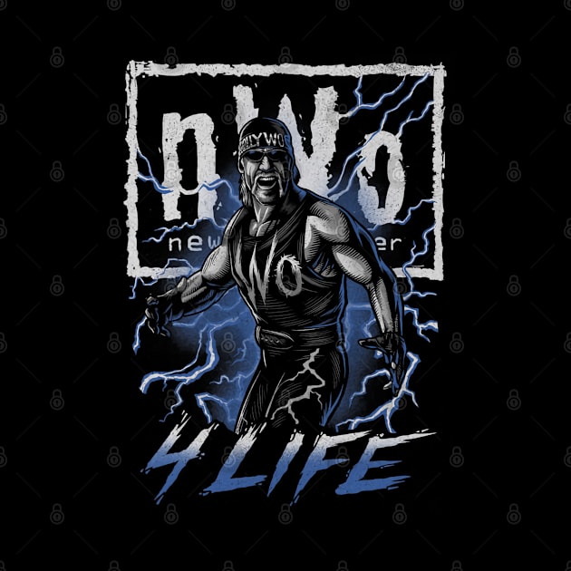 Hulk Hogan Hollywood nWo 4 Life by MunMun_Design