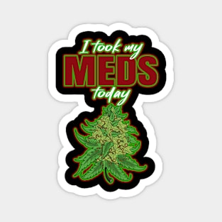 I Took My Meds Today Magnet