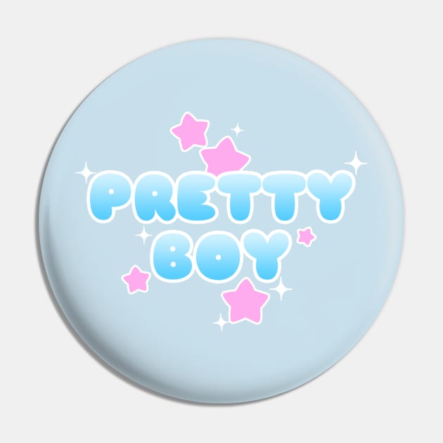 Pretty Boy Pin by BonBonBunny