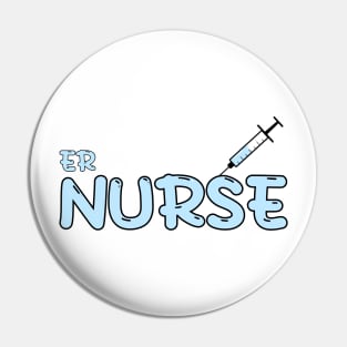 Emergency Room (ER) Nurse Blue Pin