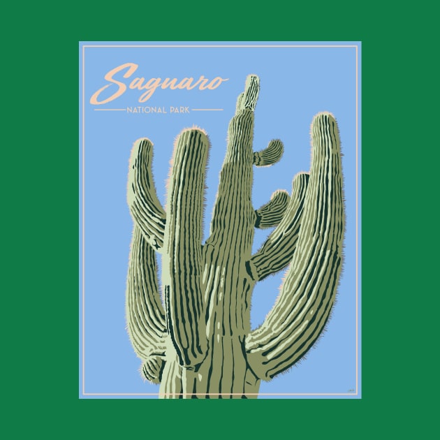 Saguaro National Forest Poster by OBSUART