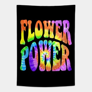 60s 70s Retro Hippie Batik Spiral - Flower Power 3 Tapestry