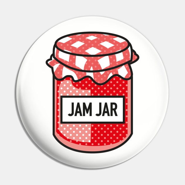 Jam Jar Original Pin by TehJamJar