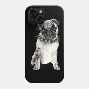 Heavy Metal Pug Phone Case