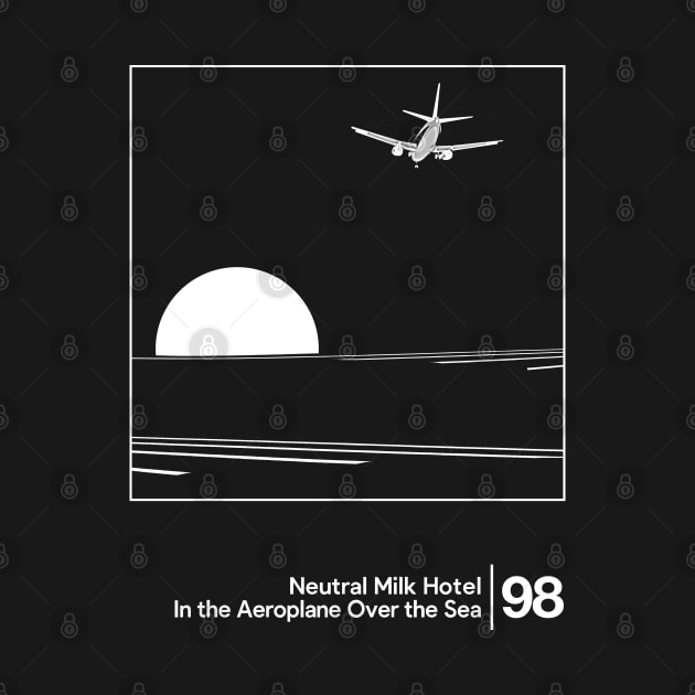 Neutral Milk Hotel / Minimal Style Graphic Artwork by saudade