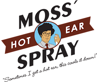 Moss' Hot Ear Spray Magnet