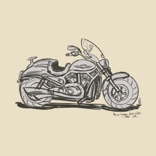 Motorcycle Sketch 1 T-Shirt