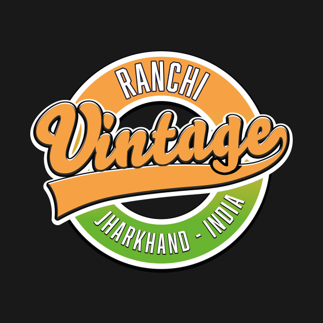 Ranchi vintage style logo by nickemporium1