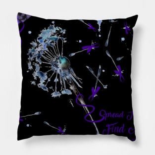 Spread The Hope Pancreatic Cancer Awareness Pillow