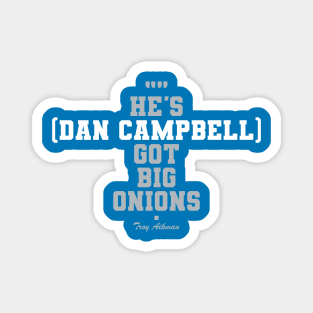 Troy Aikman on Dan Campbell Magnet