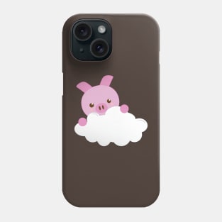 Cut Baby Pig on a Cloud Phone Case