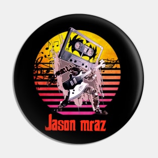 Jason mraz vintage Pin