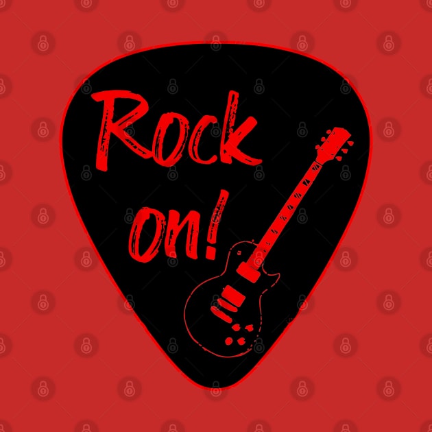 Rock on guitarist gift by Scar