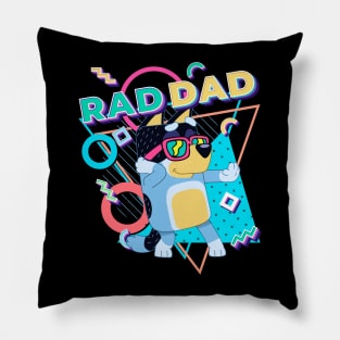 Bluey Rad Dad Pillow