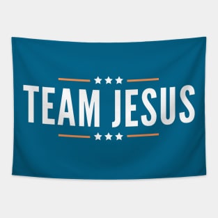 Team Jesus Christian Design Tapestry