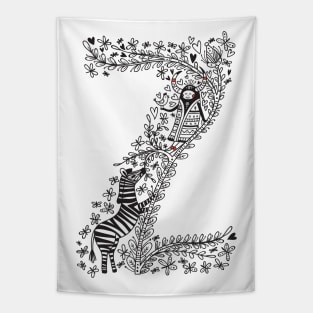 Letter Z (Buu&Luu Alphabet) Tapestry