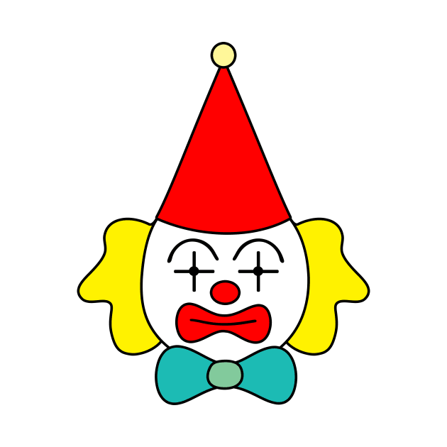 Clown - funny face. by kerens