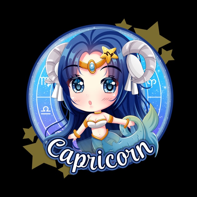 Chibi Capricorn by My Tribe Apparel