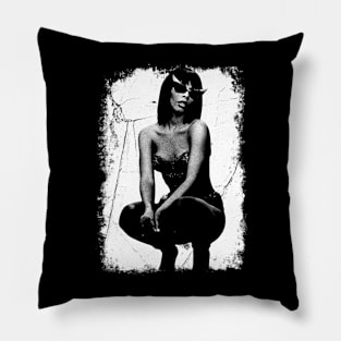 Donna Summer Vintage Distressed Pillow