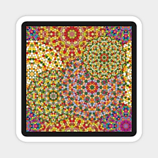 Mandala floral pattern Magnet