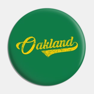 Oakland baseball Pin