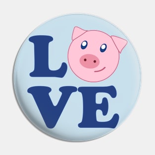 Love Pigs Pin