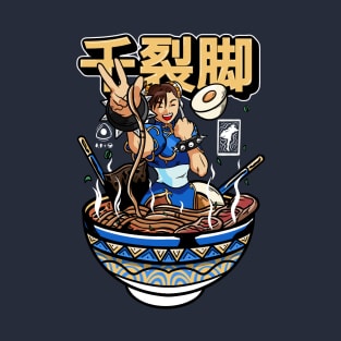 Chun-Li’s Ramen Bowl v2 T-Shirt