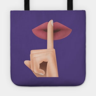 Shh!(Gesture) Tote