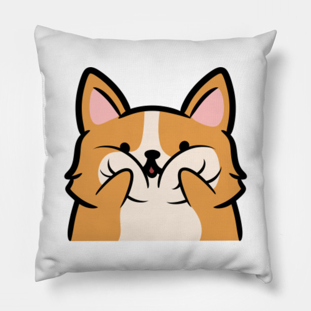 corgi squishy pillow
