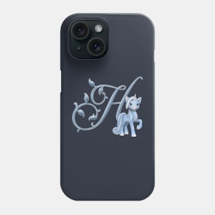 Monogram H Custom Unicorn Phone Case