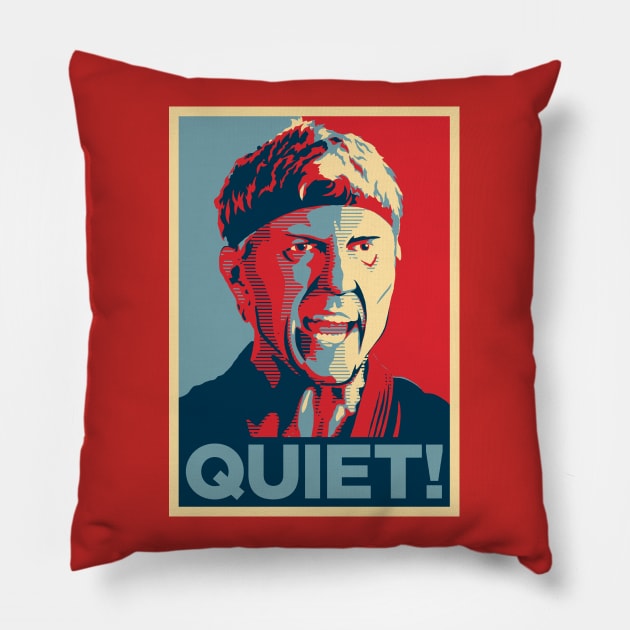 A Quiet Hope Pillow by DCLawrenceUK