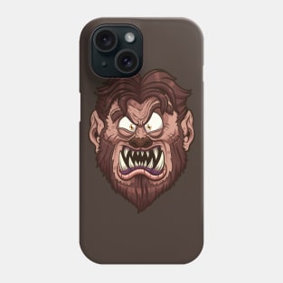 Werewolf Face Phone Case