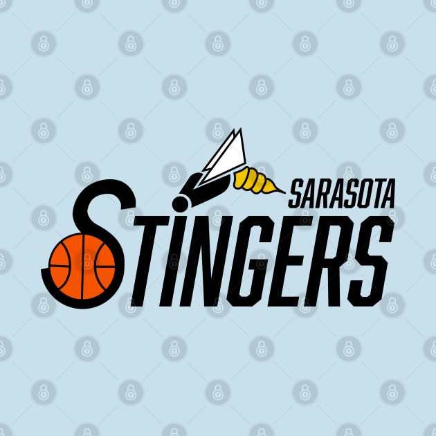 Defunct Sarasota Stingers CBA Basketball 1985 by LocalZonly