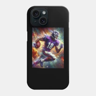 Justin Jefferson oil paint Phone Case