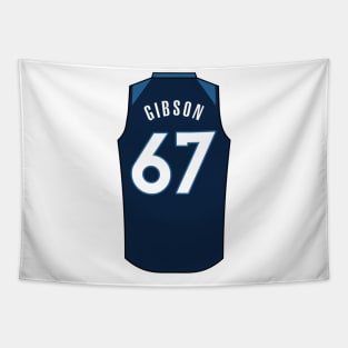 Taj Gibson Jersey Tapestry