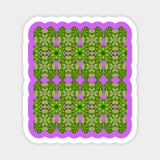 Beautiful Swamp lily flower pattern. Magnet