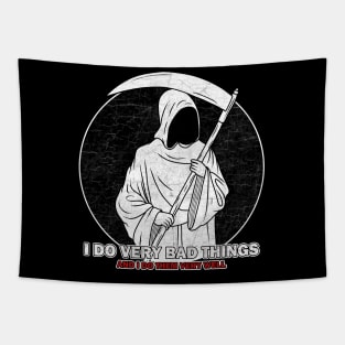 Grim Reaper - I Do Very Bad Things And I Do Them Very Well Tapestry