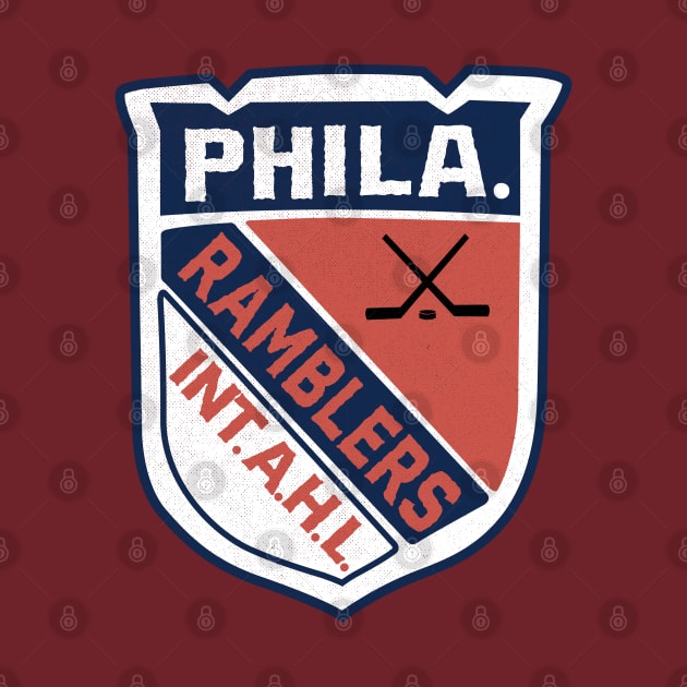 Defunct Philadelphia Ramblers Ice Hockey 1941 by LocalZonly